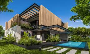 maison bois moderne
