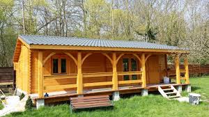 chalet bois habitable