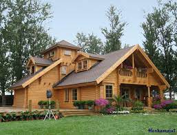 chalet en bois en kit