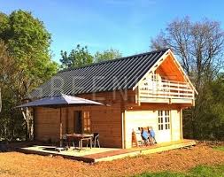chalet en kit habitable 80m2