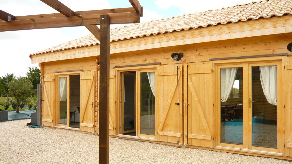 chalet kit bois pas cher