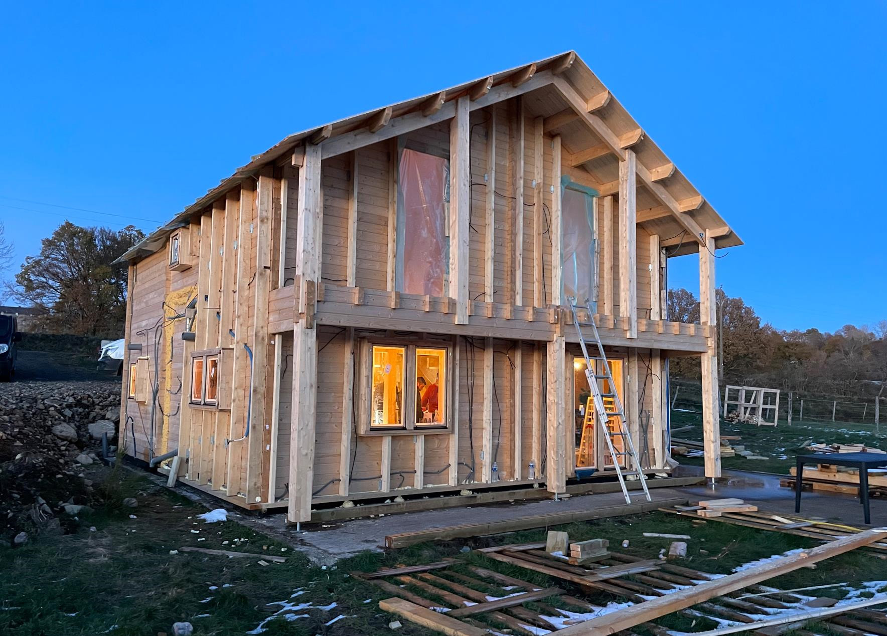 faire construire un chalet en bois prix
