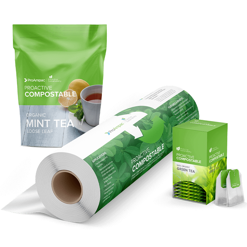 papier emballage compostable