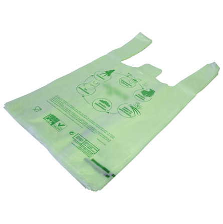 sachet biodegradable plastique