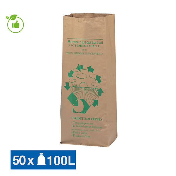 sac papier biodégradable