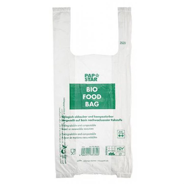 sachet biodegradable plastique