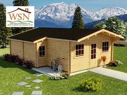 chalet bois de jardin