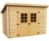 chalet en bois de jardin