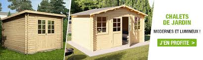 chalet jardin bois