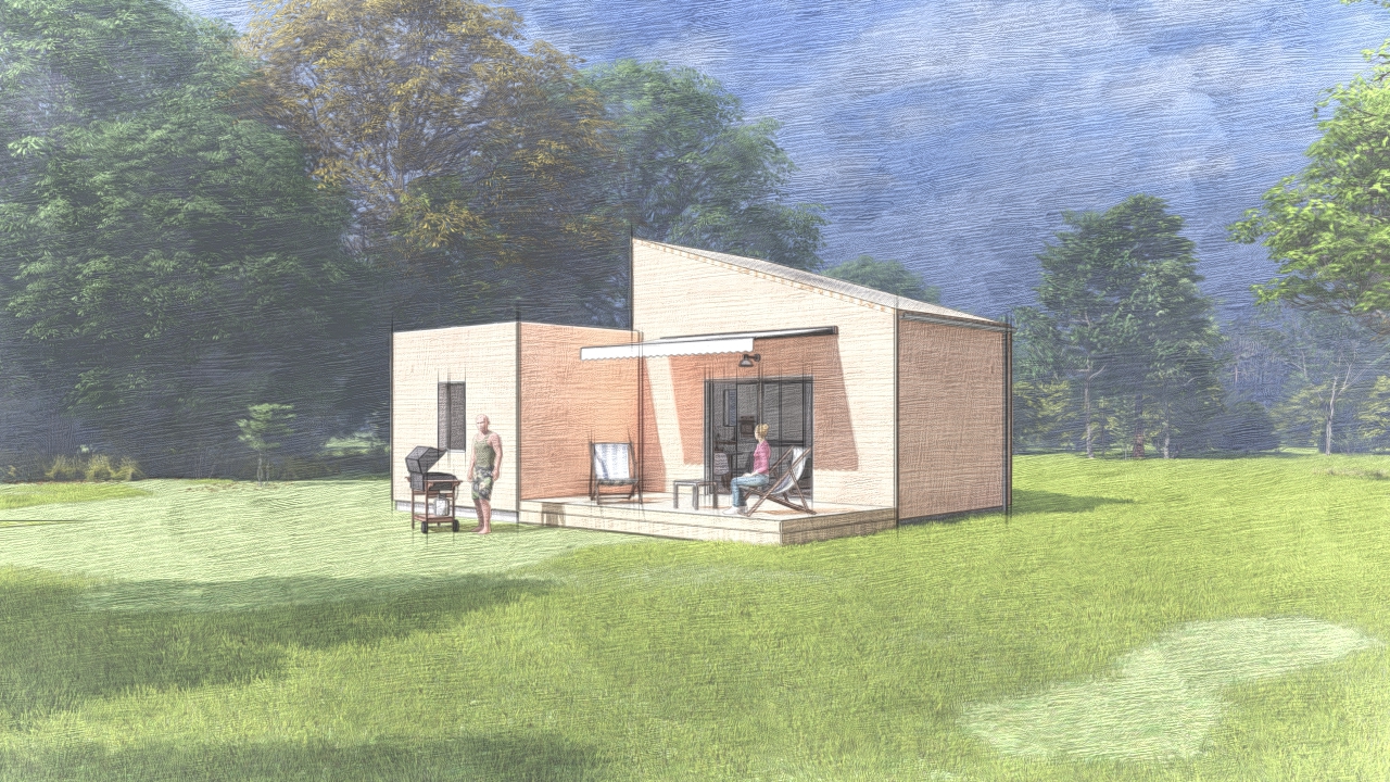 maison bois petite