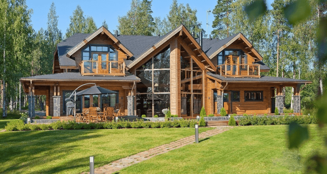 kit chalet bois