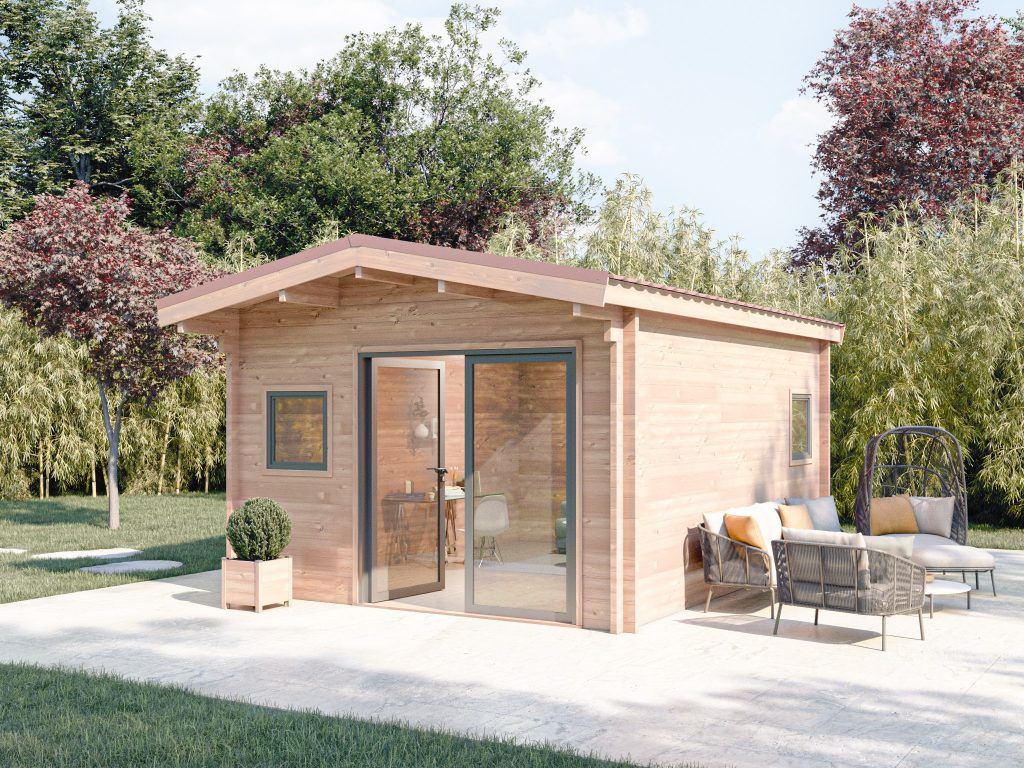chalet en kit habitable