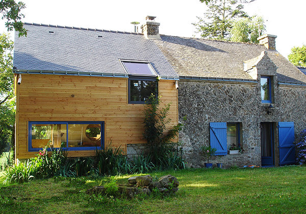 extension en bois