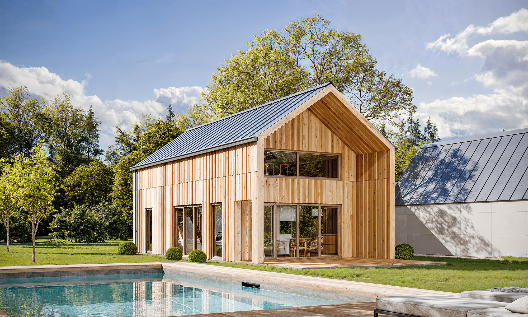 maison en bois en kit à monter soi même