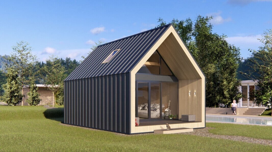 maison en ossature bois en kit